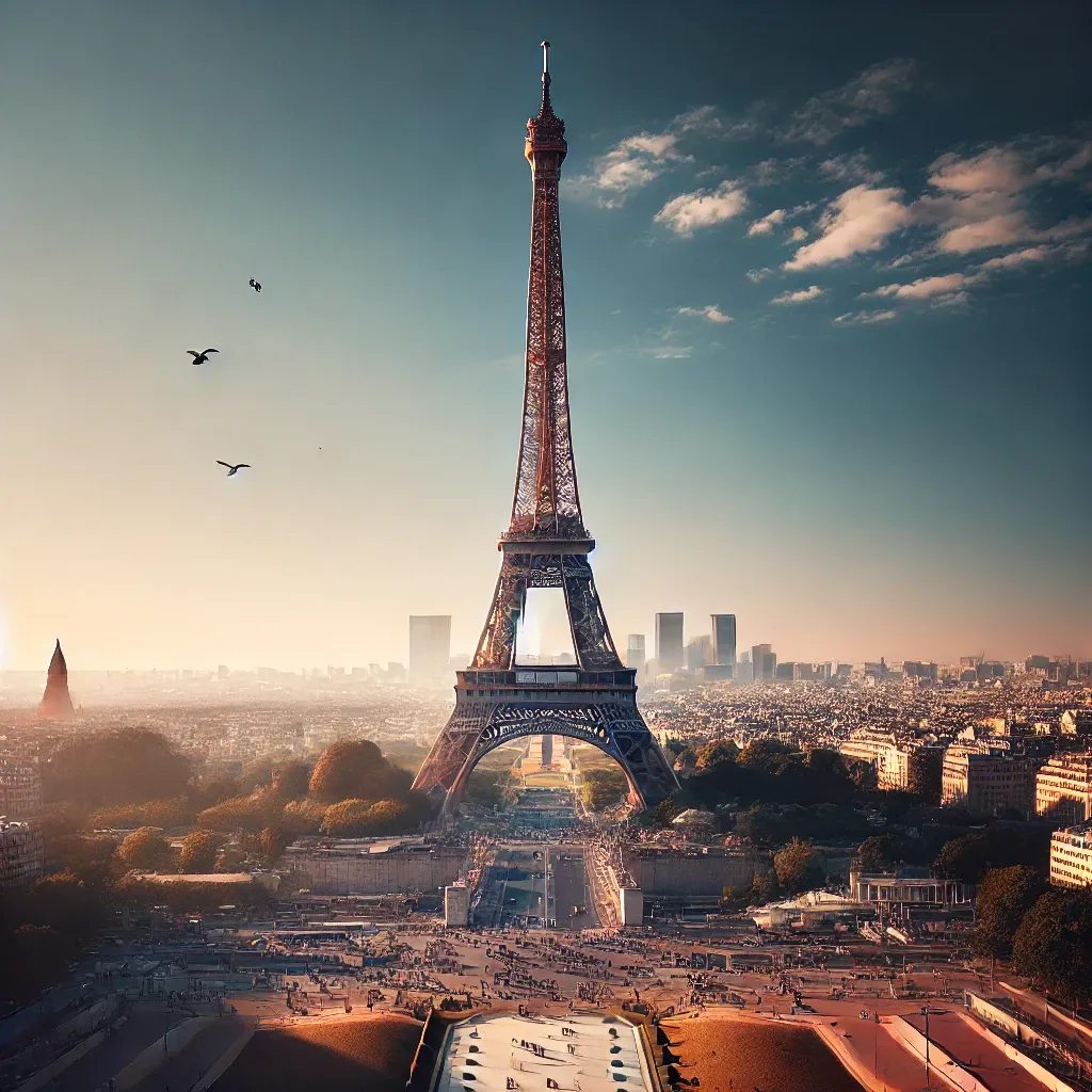 historical landmarks in Paris-eiffel tower
