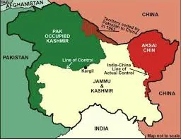 Kargil Area Map